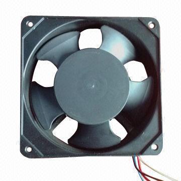 Axial Fan, 110-220V AC Dual-voltage Range, 50/60Hz Frequency, Sized 120 x 120 x 38mm