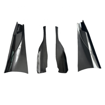 McLaren 720S Upgrade: Carbon Fiber Side Skirt and Spoiler Conversion to 765LT Specification