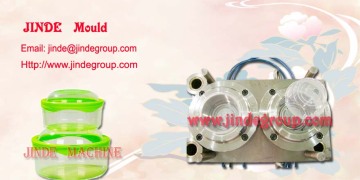 PP thin wall food boxes injection molding machine and mould
