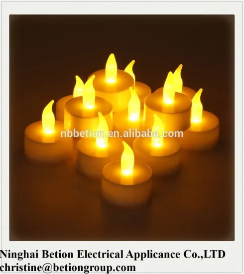 flameless tea light led tealight candle led candle light yellow flicker led tealight