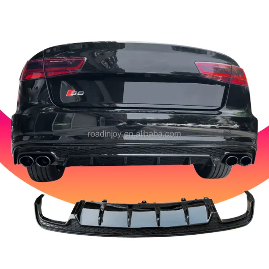 2016-2018 Audi A6 C7 Accessories: Modified Rear Diffuser and Front Bodykit for S6 C7.5 Facelift
