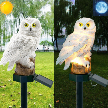Outdoor Waterproof Energy Saving Wireless Owl Shape LED Solar Light