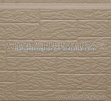 Exterior wall facade panel with competitive price and high quality/PU Decorative Siding Sandwich Panel