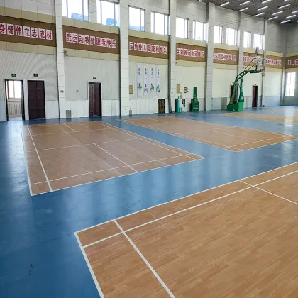 Multi-purpose sports court flooring