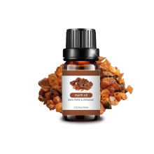Steam distilled Myrrh essential oil for healthcare products