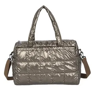 Puffy Shoulder Tote Bag