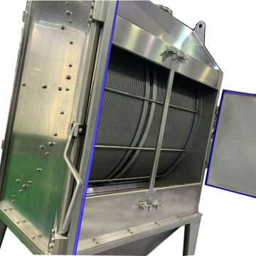 710mm Width Corn / Wheat Fiber Washing Separation Equipment Pressure Arc Screen