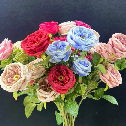Hot Sale Wholesale Artificial Austin Roses for Wedding Decoration