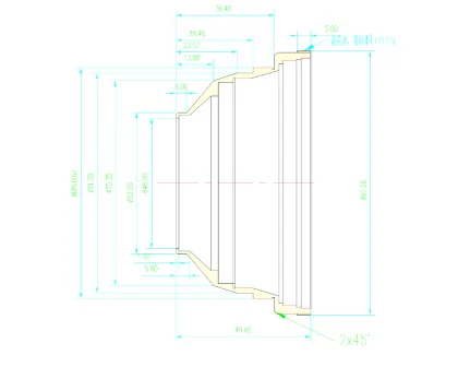 F-theta Lens For Other Lasers F-Theta Scanning Lens