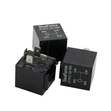 CHSKY Hot Sale Waterproof Car Relay 12V 40A 4 Pins Universal Auto Socket