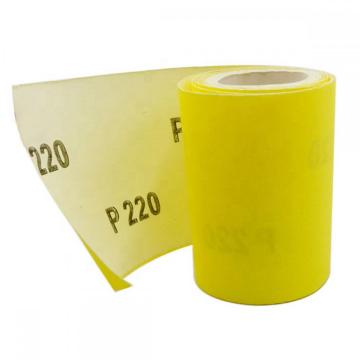 Yellow Close-coated Aluminum Oxide Abrasive Paper Rolls