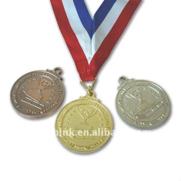 High Quality Customized Metal Medal On Ribbons FZ-WS-07261