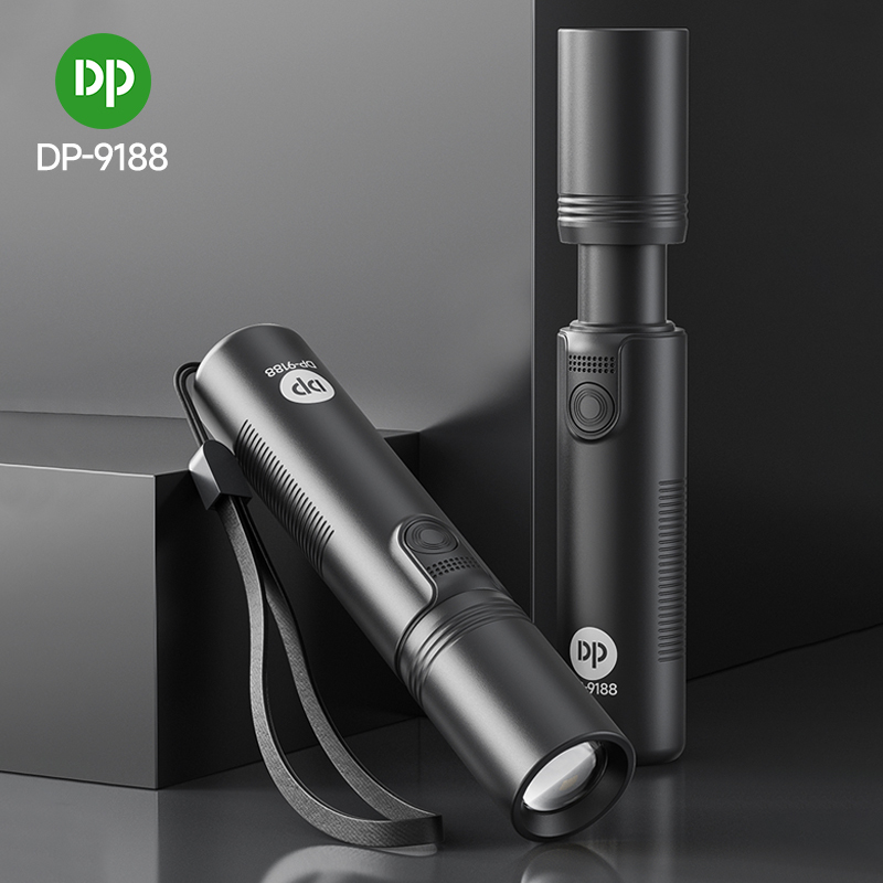 Rechargeable Mini Flashlight USB Type-C Stepless Dimming