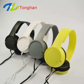 High quality custom logo headphones promotional free sample headphone