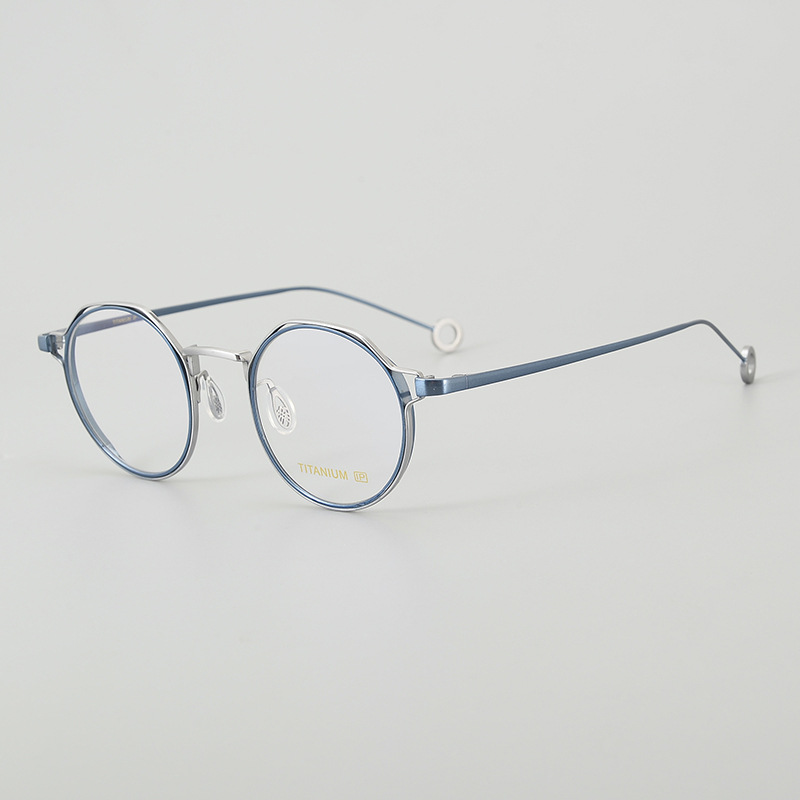 Oval Titanium Optical Frame