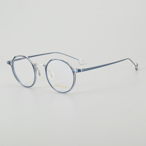 Oval Titanium Optical Frame
