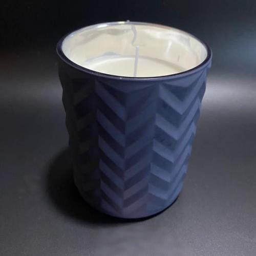 Custom Private Label Glass Scented Candle Jars Soy Wax Votive Candles with Lid for Wedding Bars or Ramadan