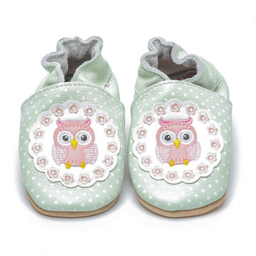 Cute Bird Unisex Baby Soft Leather Shoes