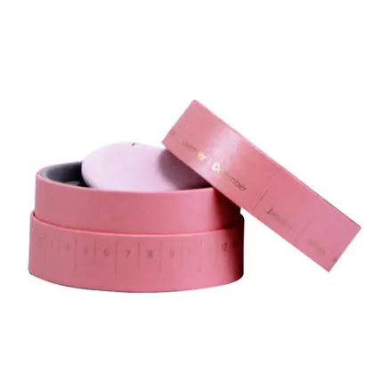 Circular custom packaging box pearl treasure box