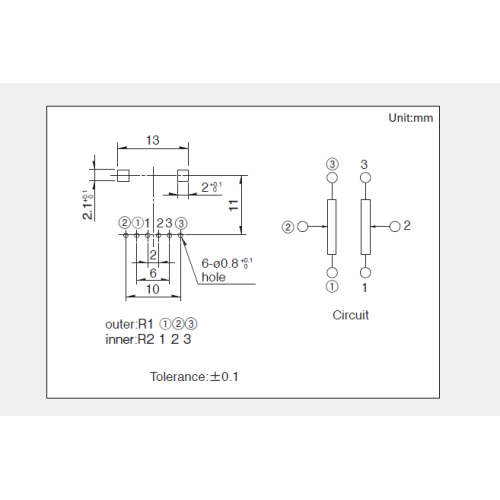 Rk12l series Rotary potentiometer