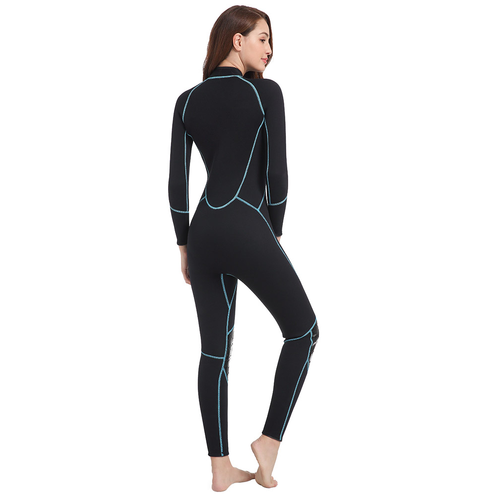 Ladies Ladies Front Zip Scuba Diving Skinsuit