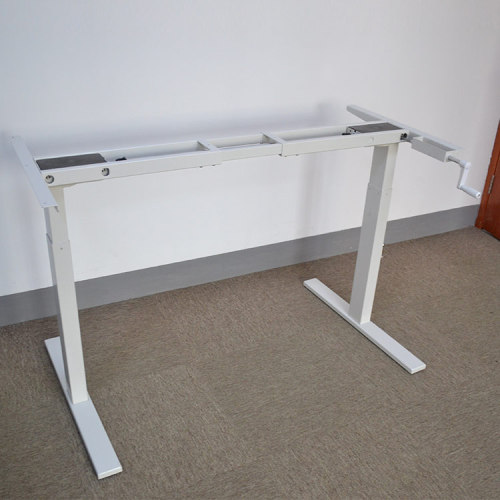 Crank Adjustable Stand Up Desk Hand Crank Stand Up Manual Crank Adjustable Desk Supplier