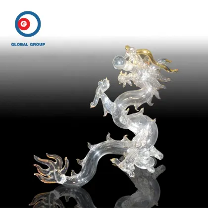 Dragon Shape Bottle Craft wine glass liquor bottle