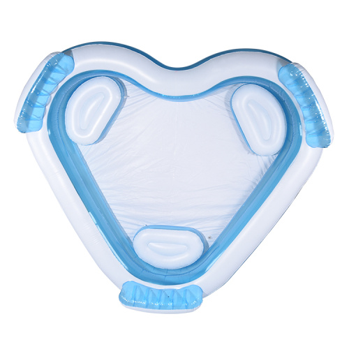 Heart-shaped backrest swimming pool inflatable family pool