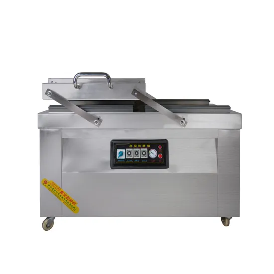 2023 Stainless Steel DZ600 Double Chamber Vacuum Packing Machine for Food