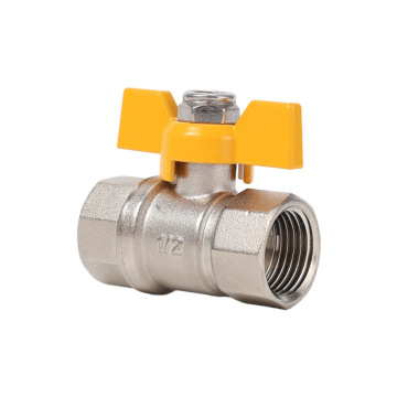 Copper Hydraulic Gas Water Heater Ball Valve for Natural Gas Applications