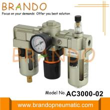 AC3000-02 1/4 &#39;&#39; Lubricador de filtro Pneumatic FRL