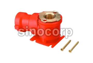 Brass Fitting with Plastic Shell