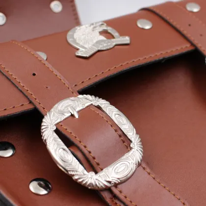 OEM Vintage Harle Cruise Dauphin Motorcycle Side Bag