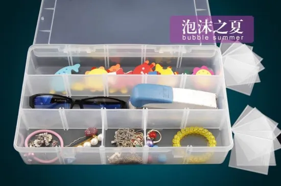 J542 jewelry boxes plastic transparent