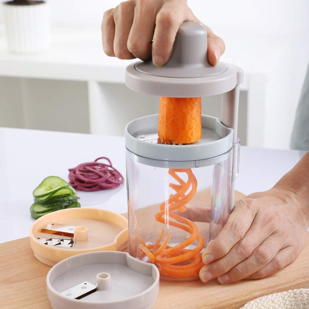 hand held vegetable spiralizer