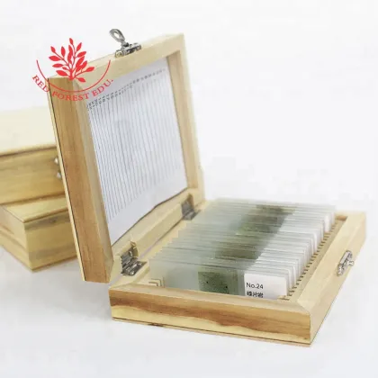 Geography Mineral Grinding Stone 30 Micron Thin Sections - 24 Piece Rock Slides