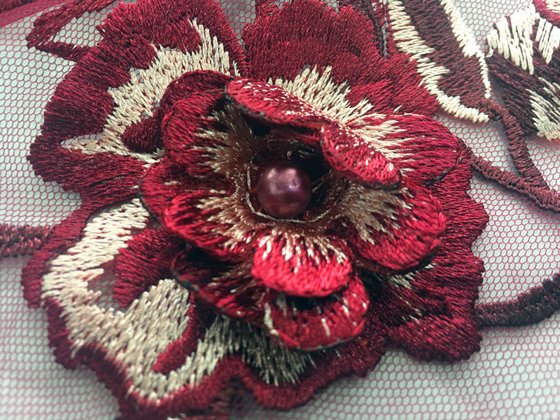 Peral Embroidery Fabric