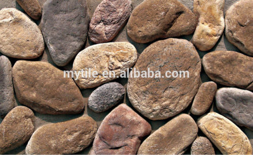 Rusty Natural Stones for Exterior Wall House
