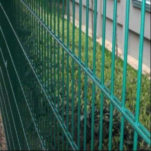 galvanized powder coated 8/6/8 double wire mesh fence