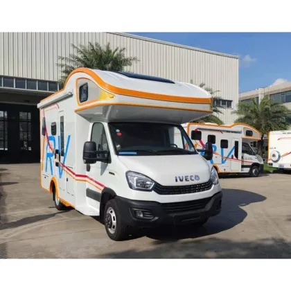 Iveco RV Family Off-Road Motorhome Travel Camper Van with Bad Table