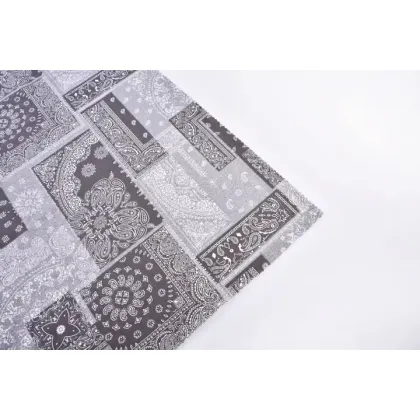 Knitted Cotton Recycle Polyester Single Jersey Print Fabric