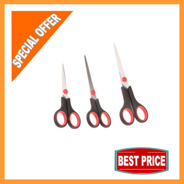 3 piece sharp straight blade scissor set