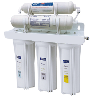 Beliebter 5 -Stufe Haushaltswasserfilter für sauberes Trinkwasser