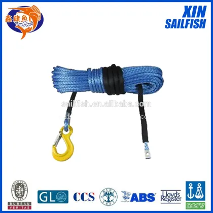XIN SAILFISH winch Automotive rope UHWMPE dia 10mm