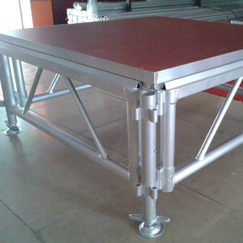 Galvanized Steel Foldable Stage - Rust-Proof & Portable