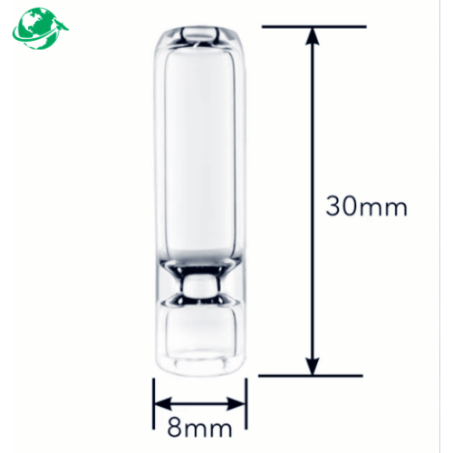 8mm Hollow Point Glass စီးကရက်စီးကရက်