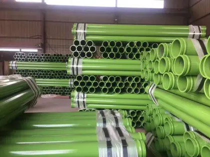 Concrete pump boom pipe