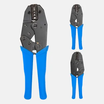Carbon Steel Coaxial Cable Crimping Pliers for RG174/179