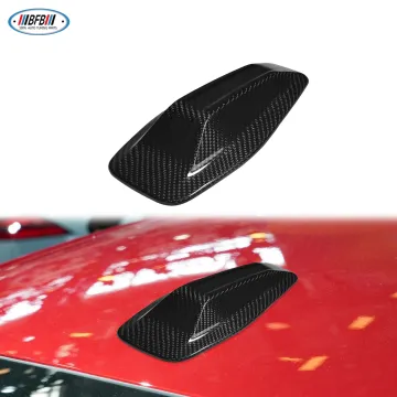 Dry Carbon Fiber Roof Antenna Trim Cover Shark Fin for BMW 4 Series 4D G22 G26 2022-2024