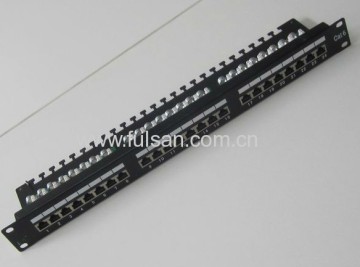 Cheap Wholesale UTP RJ45 24 Ports Cat 6 Patch Panel